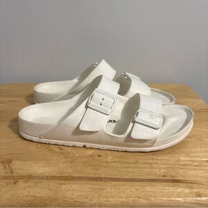 Birkenstock Arizona EVA White Sandals Size EU 40 US 9 Waterproof Lightweight